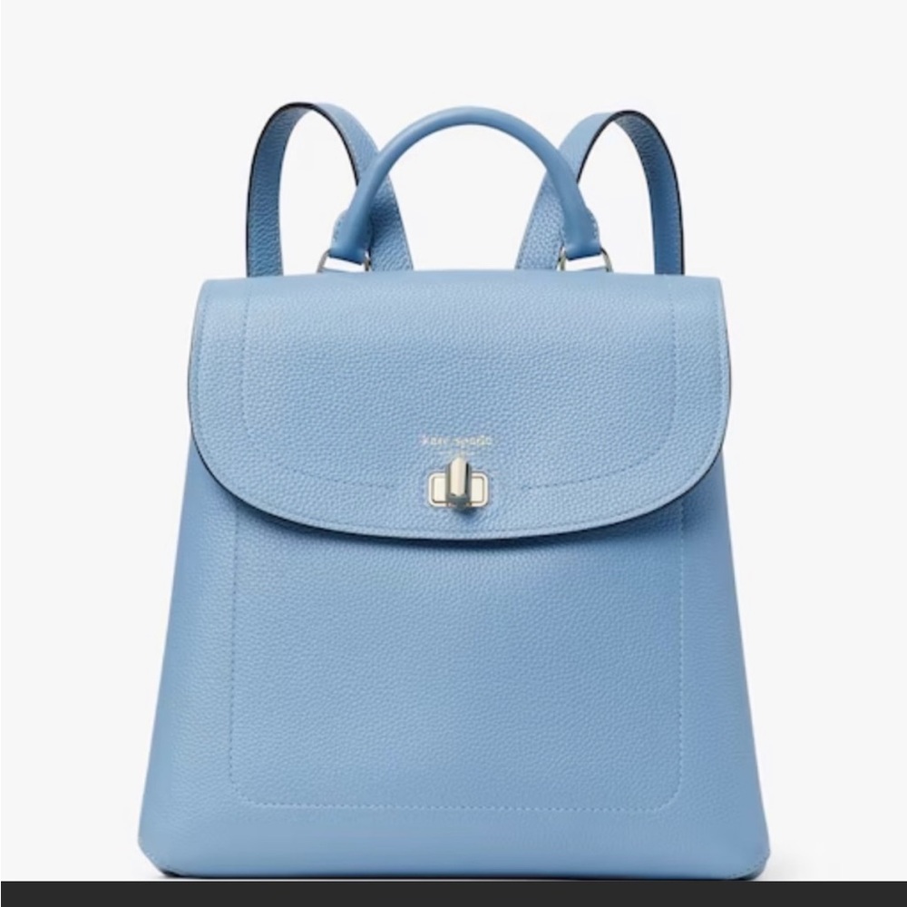 Authentic Kate Spade Essential medium backpack in Morning Sky color